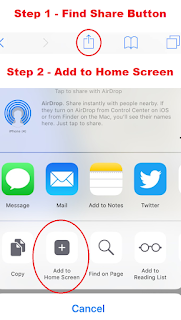 how to add map to home screen