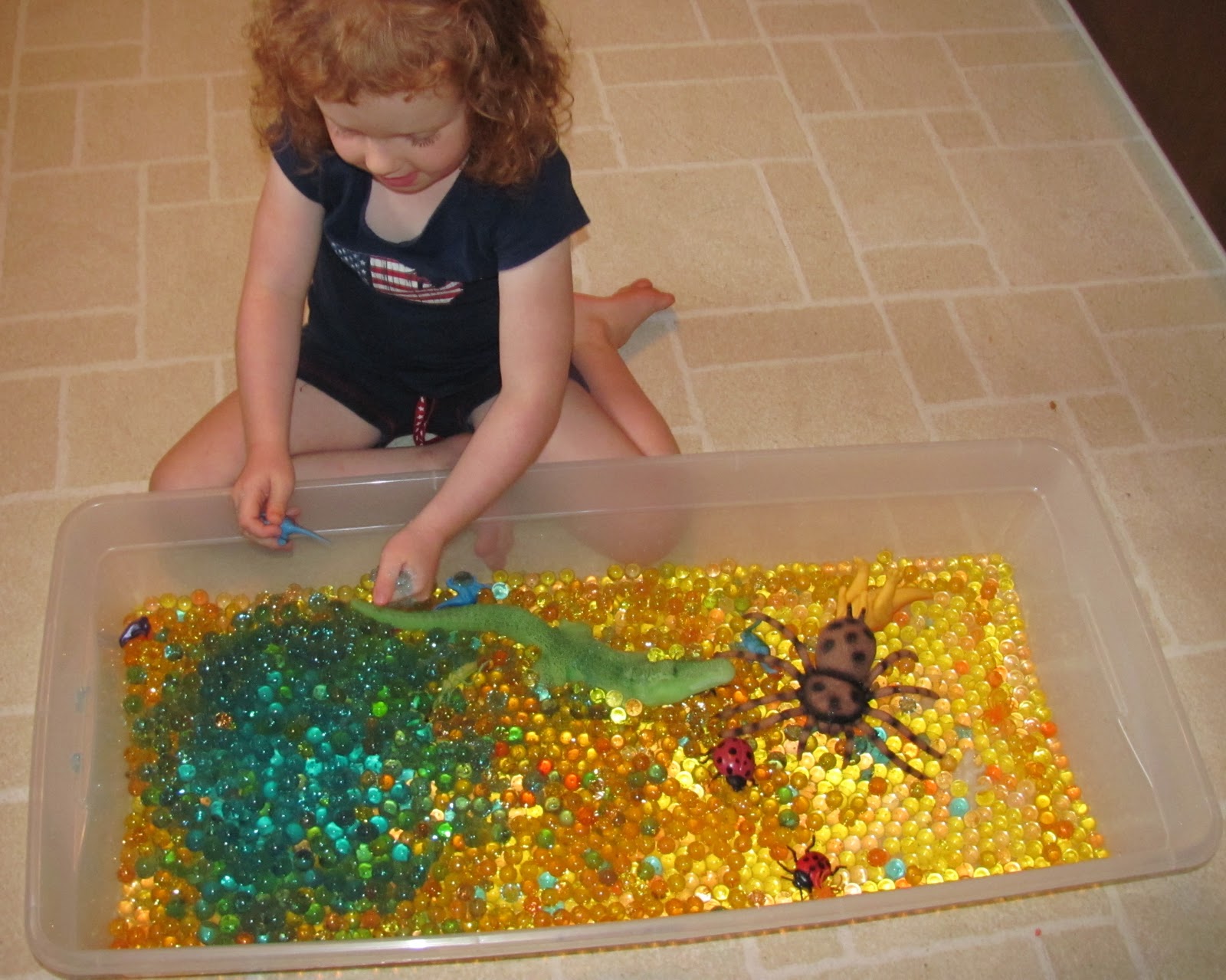 The Chocolate Muffin Tree: Water Bead Fun!!!