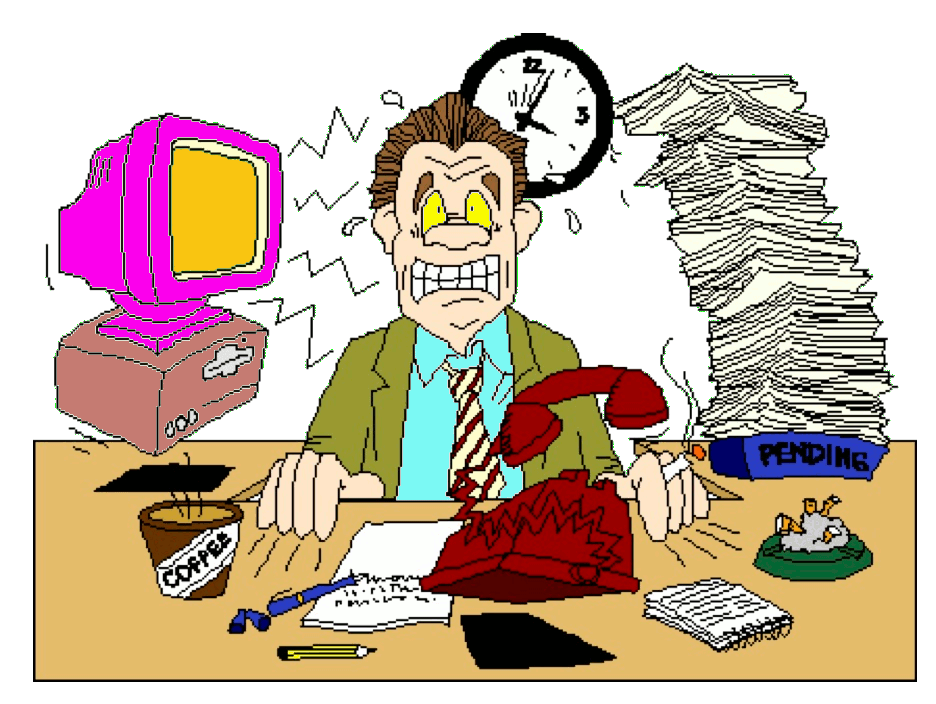 Estres Laboral Gif Animado Con Movimiento