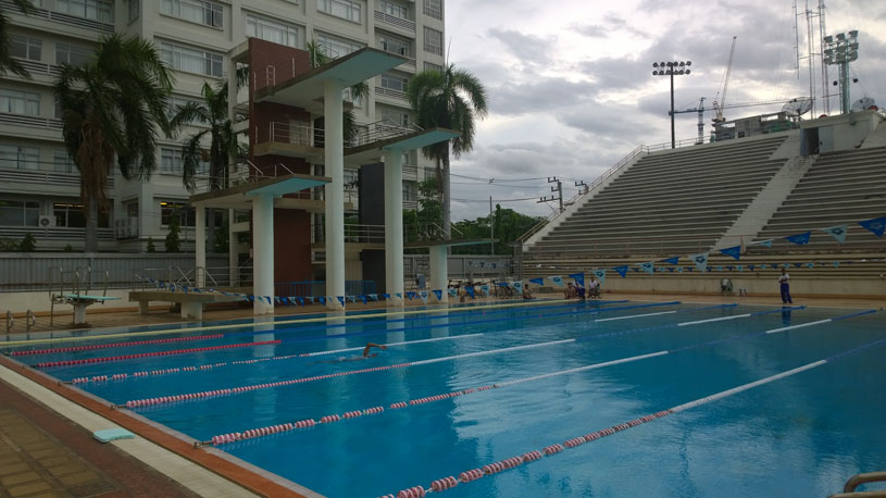 Public Swimming Pool In Bangkok Wisutamol Olympic Size