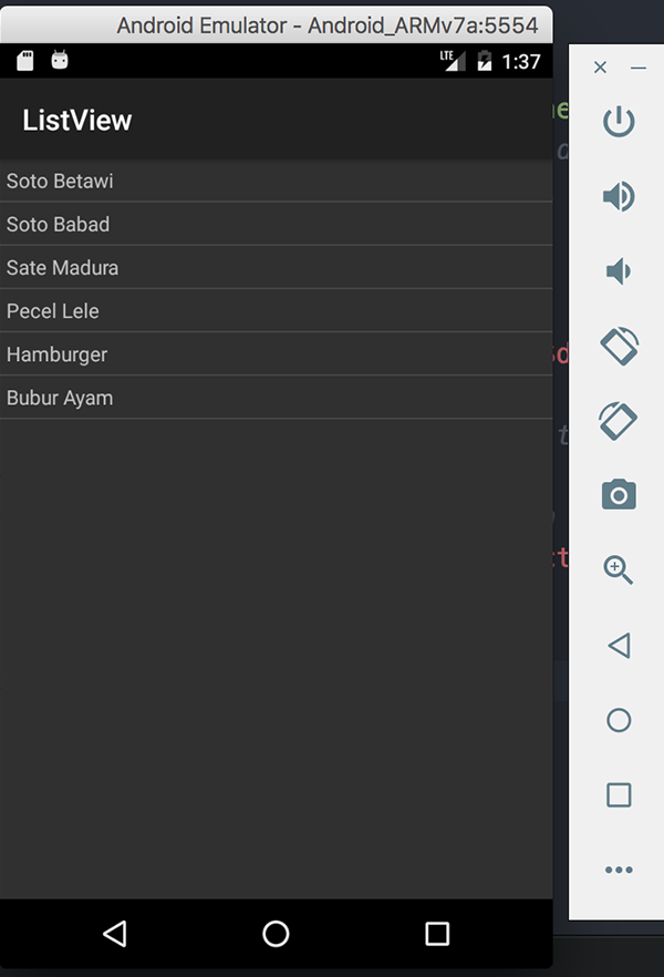 Tutorial Xamarin Android : Simple List View