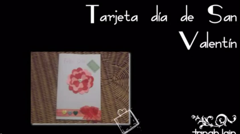 tarjeta de San Valentín