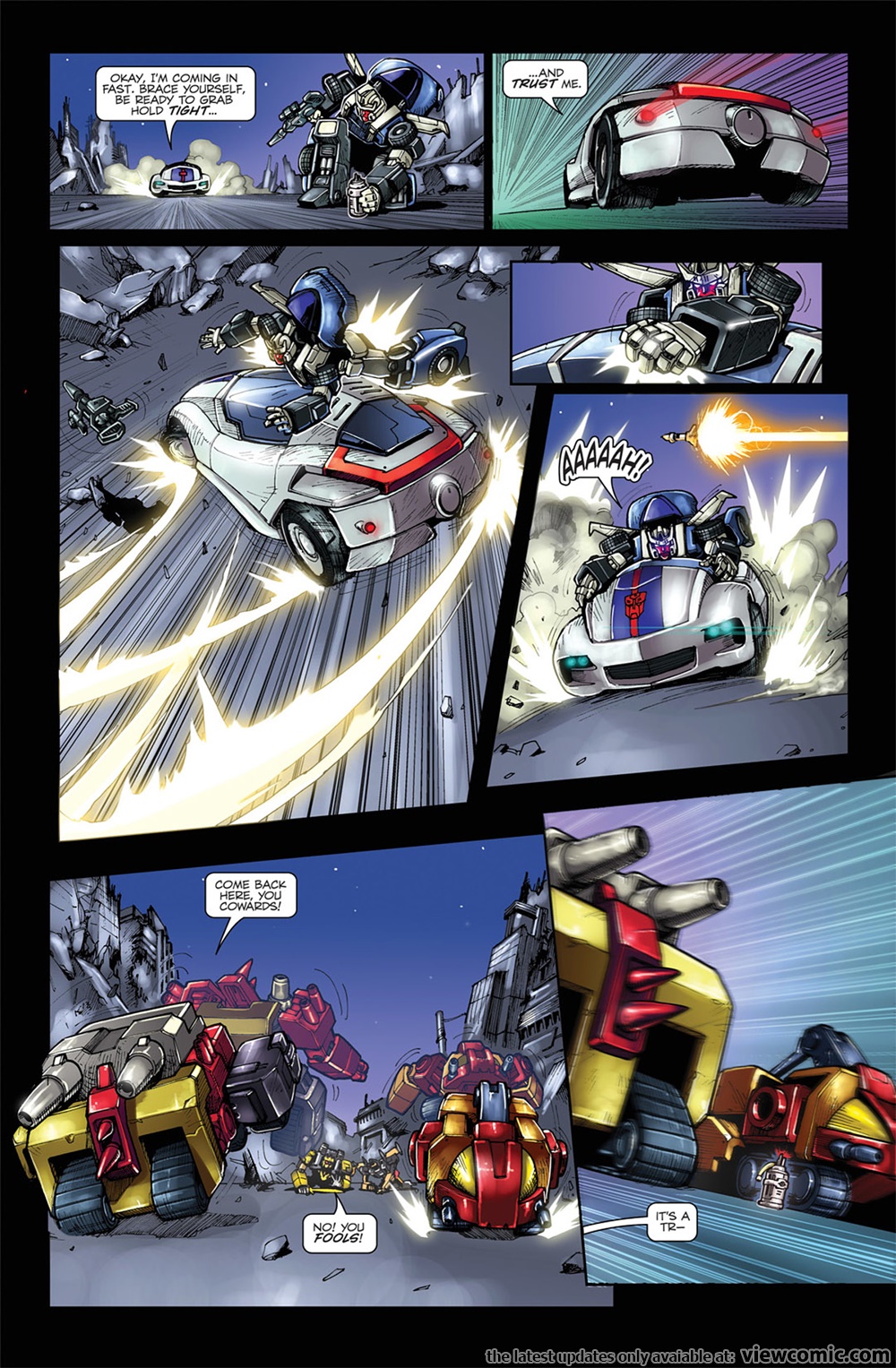 Transformers Spotlight Jazz (2009) Read All Comics Online For Free