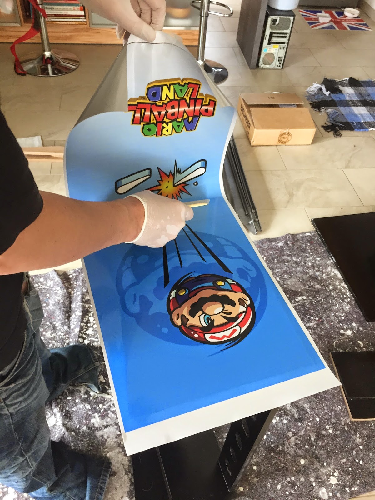 Virtual Pinball The excellent pinball adventure Decals applied