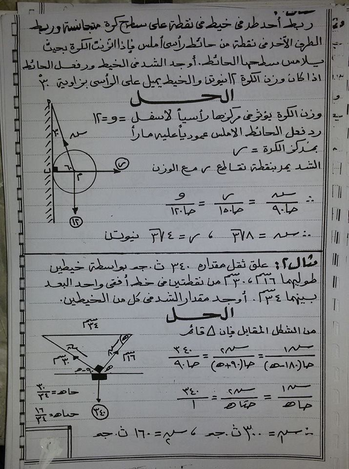بالصور: اقوى مراجعة على تطبيقات رياضيات الصف الثاني الثانوي بخط يد مستر اشرف حسن 14