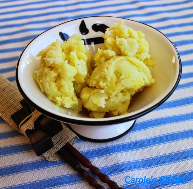 Carole's Chatter Olive Oil Mustard Mash