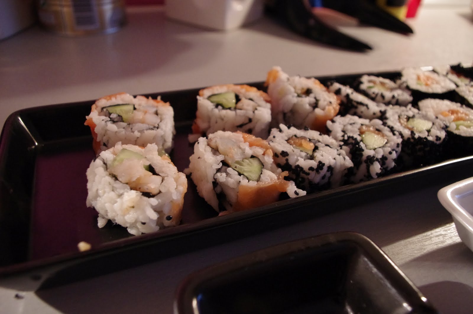 Trzy posiłki dziennie Ikea sushi