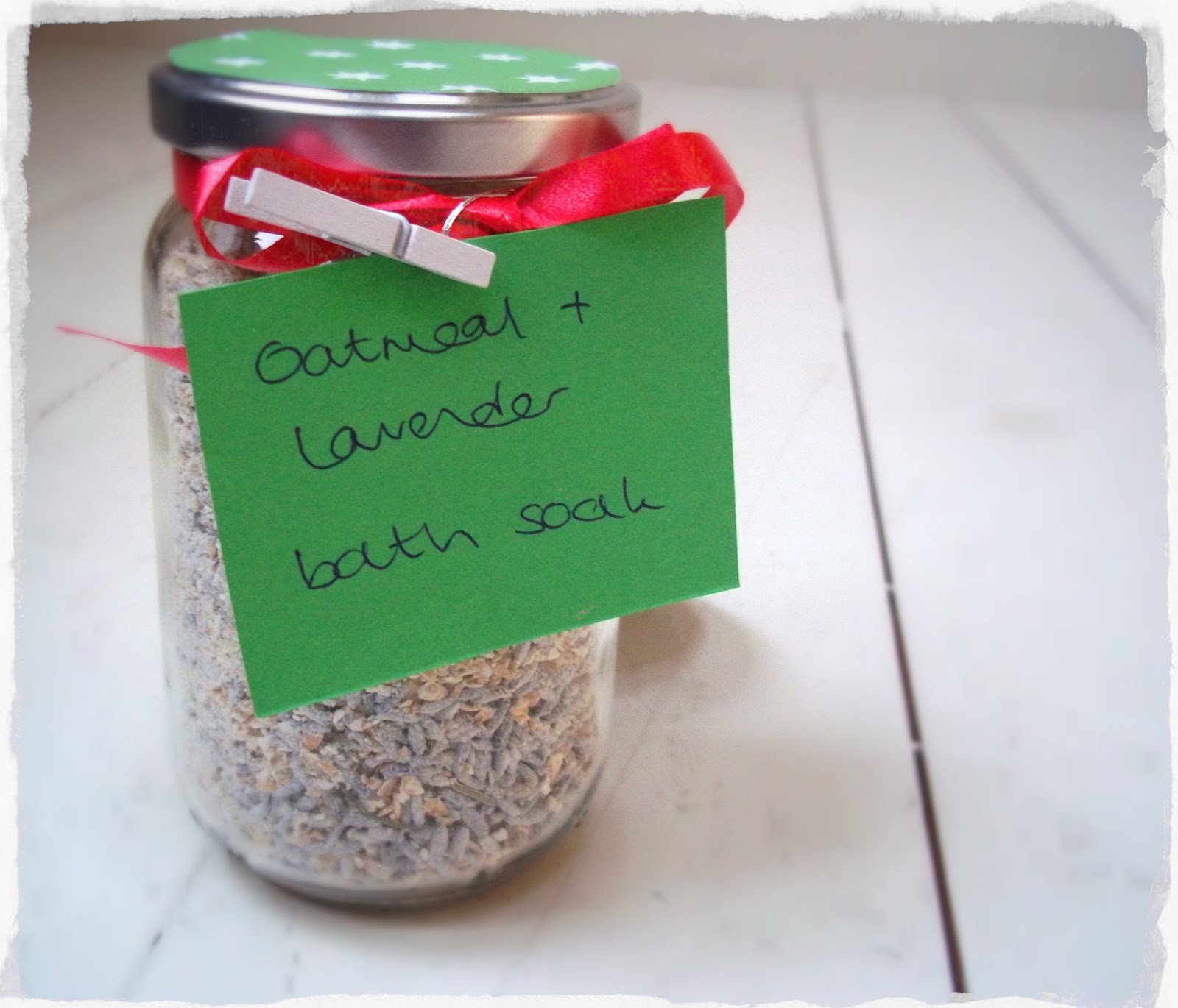 Jo sews Recipe oatmeal & lavender bath soak