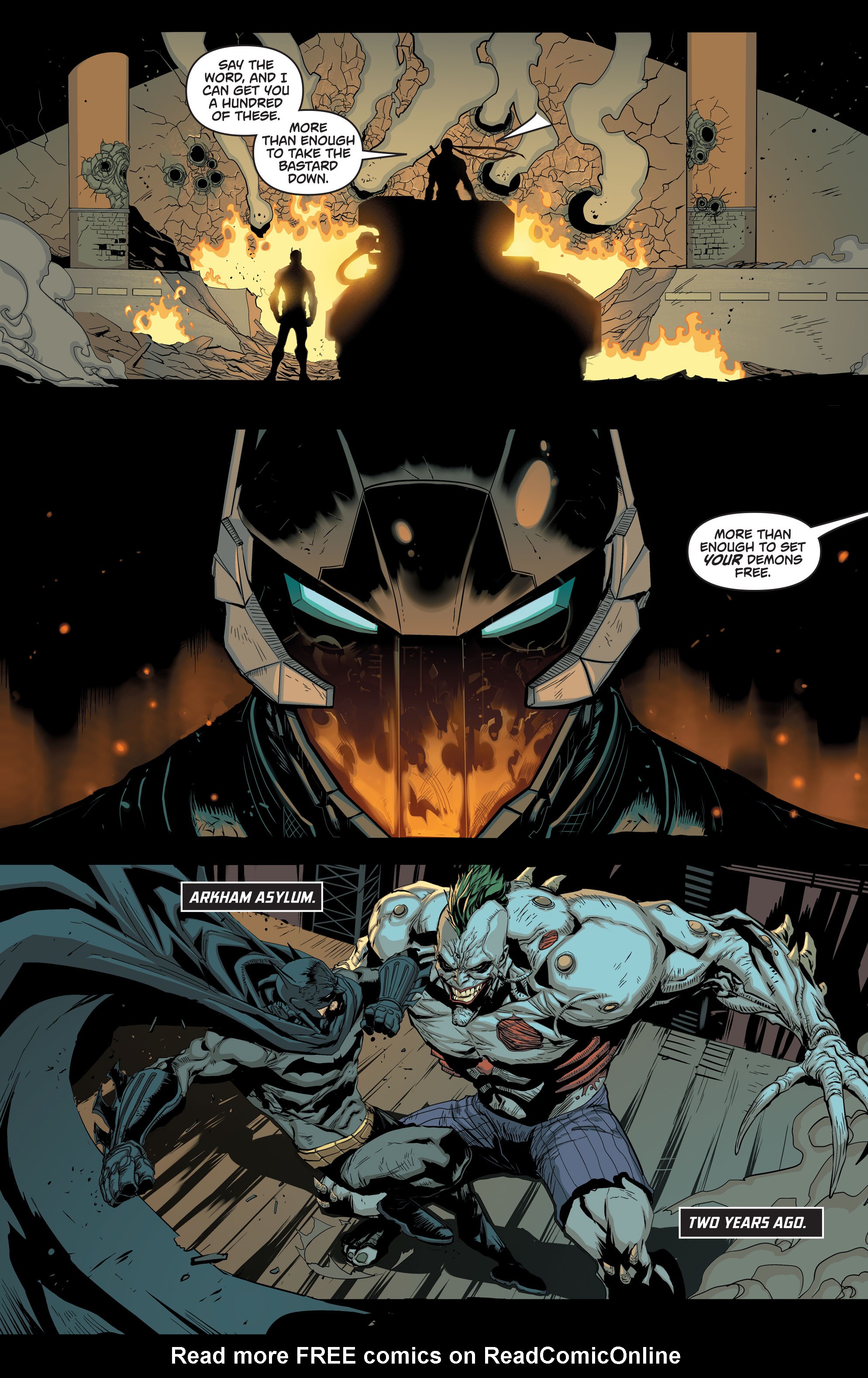 Read online Batman: Arkham Knight: Genesis comic -  Issue #5 - 10