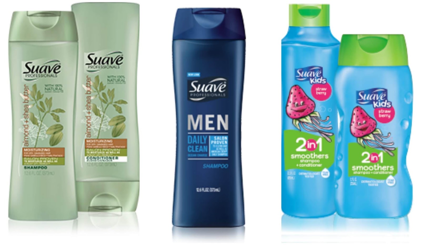 HEB Basket Deals Suave Hair Care 34 Cents Per Bottle!