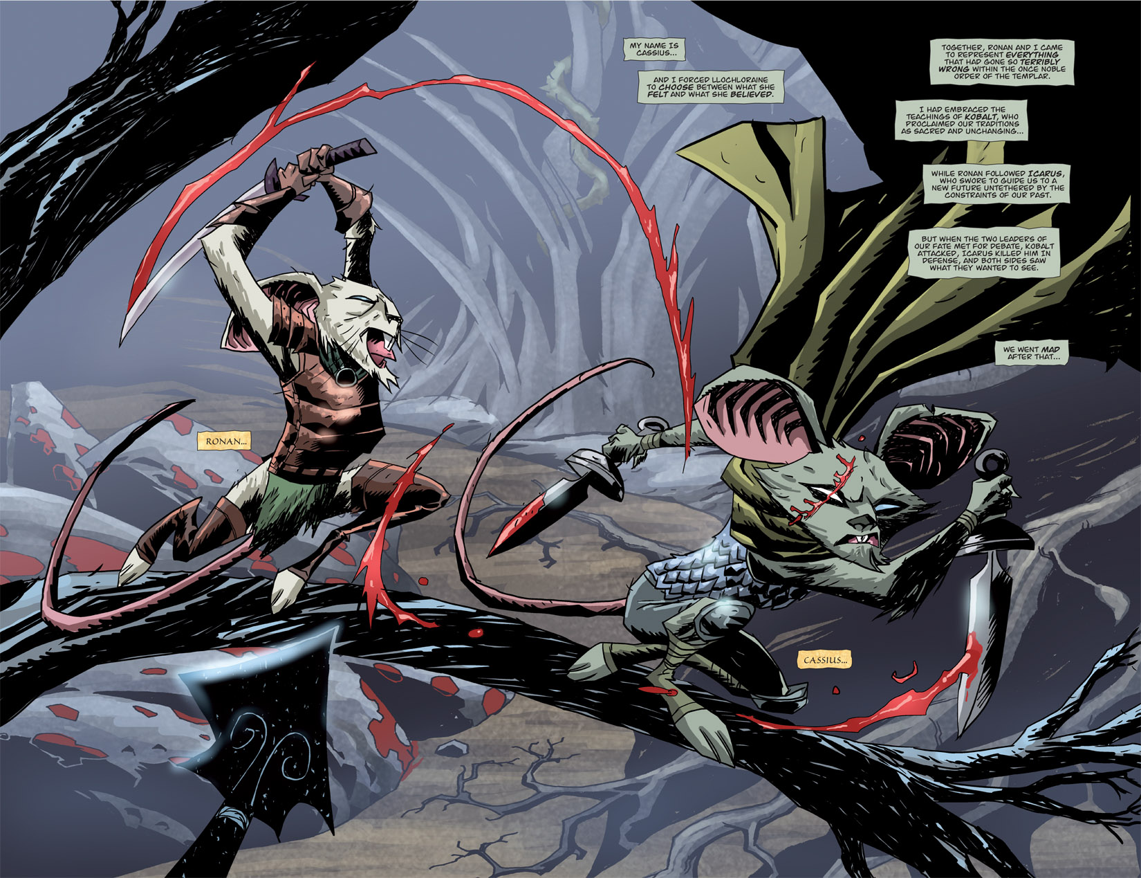 The Mice Templar Volume 3: A Midwinter Night's Dream issue 1 - Page 4
