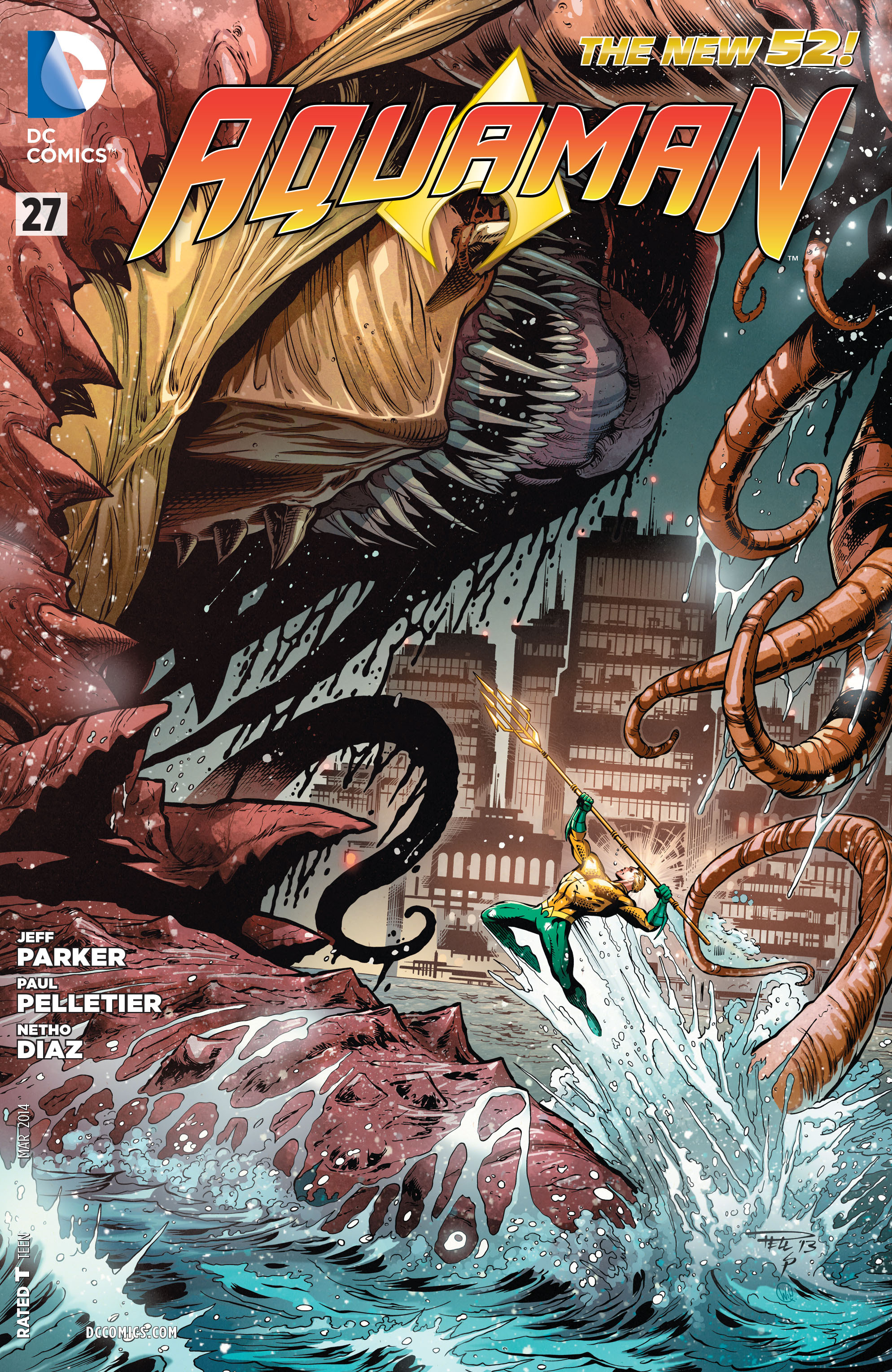 Read online Aquaman (2011) comic -  Issue #27 - 1