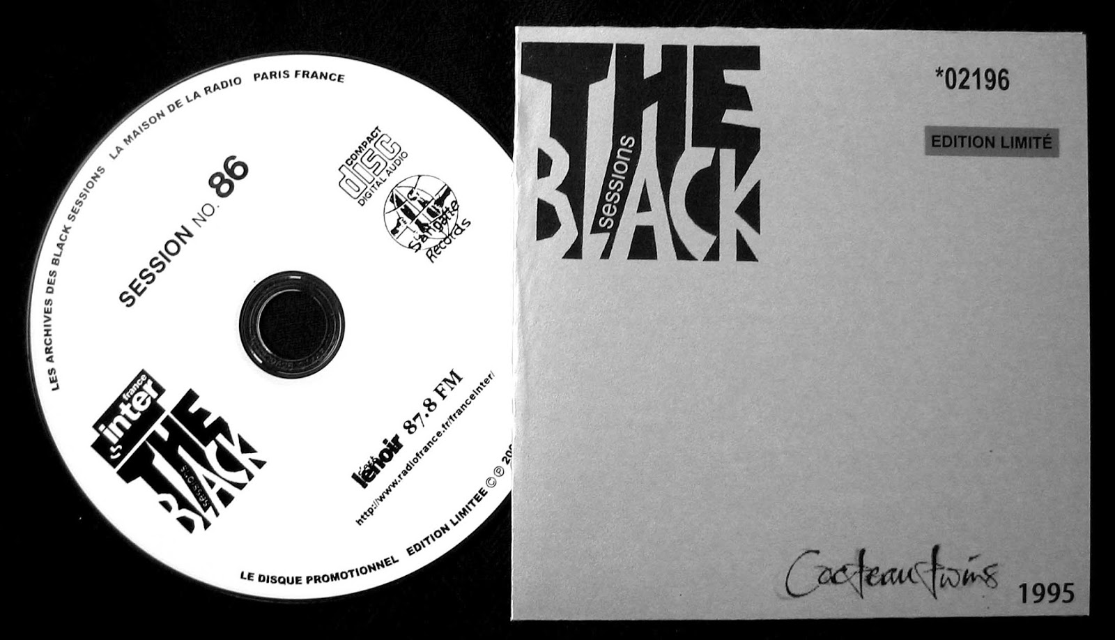 COCTEAU TWINS live recordings Black Sessions 2 , December 23, 1995