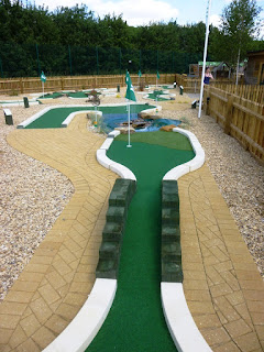 The Peterborough Minigolf course at Dobbies Garden Centre