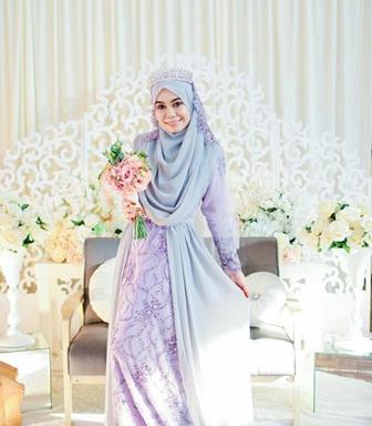 Tips Memilih Gaun Pesta Pernikahan Muslimah