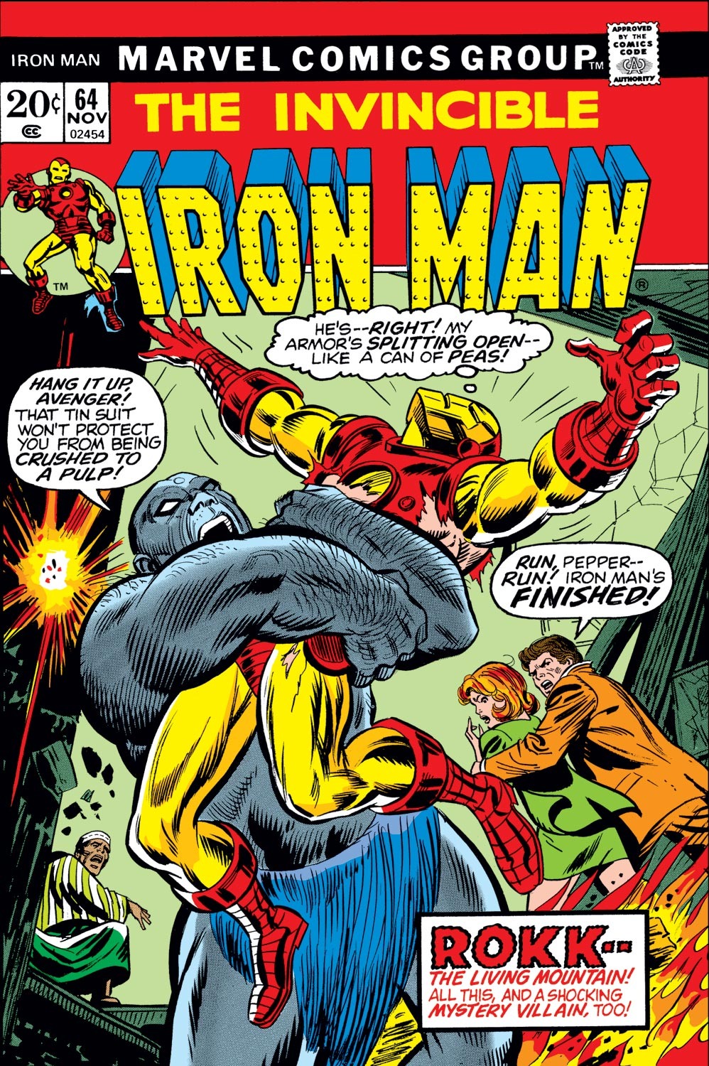 Read online Iron Man (1968) comic -  Issue #64 - 1