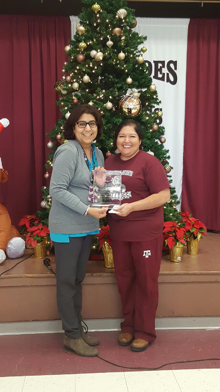 Eagle Pass ISD iVision Mrs. Hilda De Leon Named to Bulldog Hall of Fame
