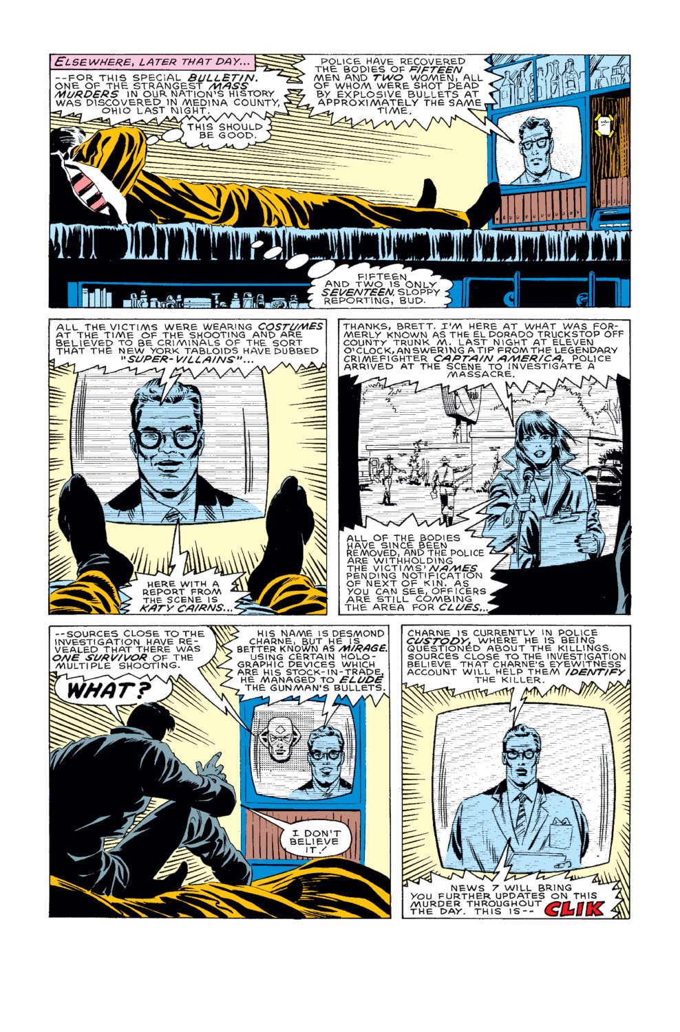 Read online Captain America (1968) comic -  Issue #320 - 15