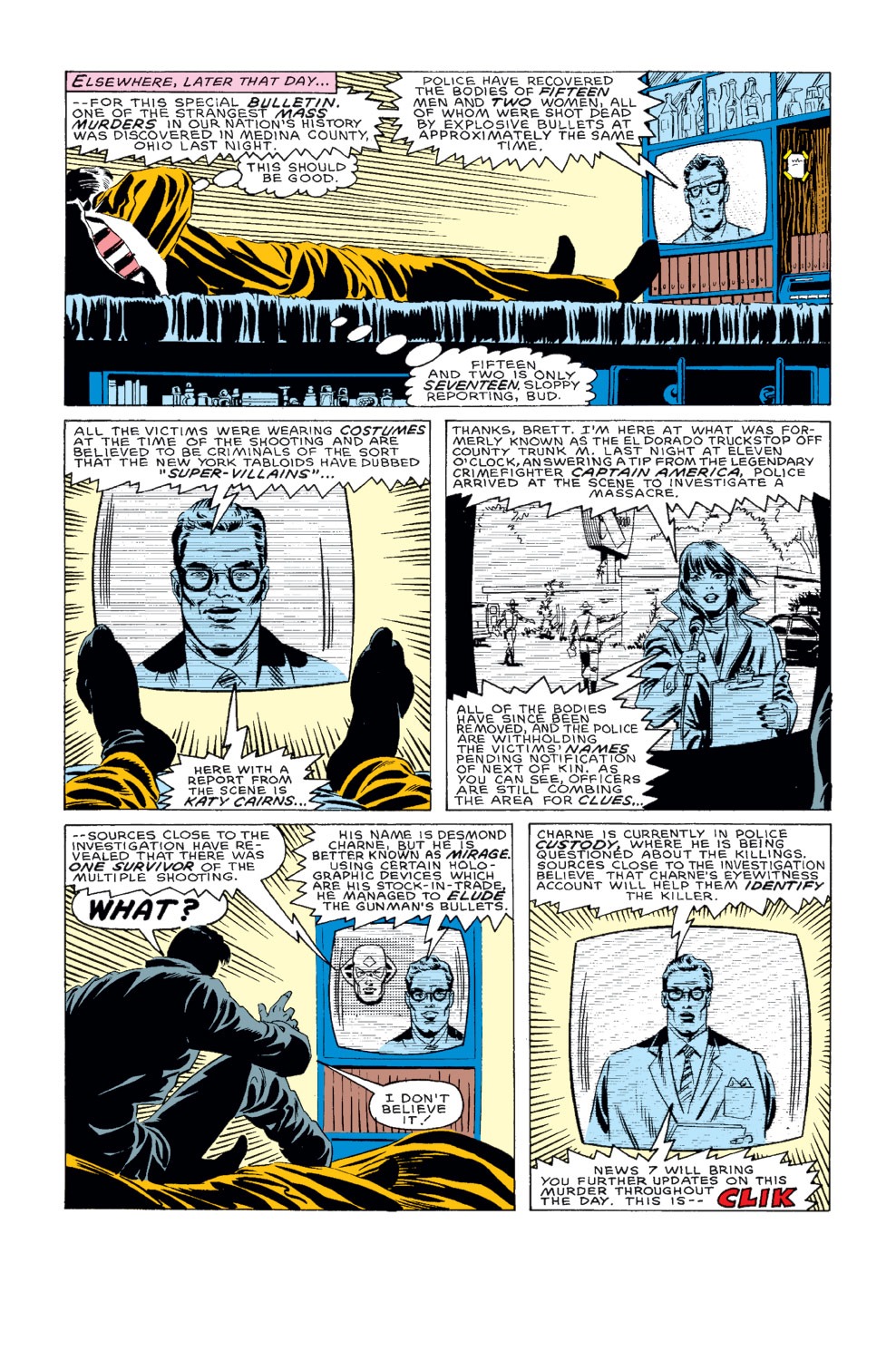 Read online Captain America (1968) comic - Issue #320 - 15