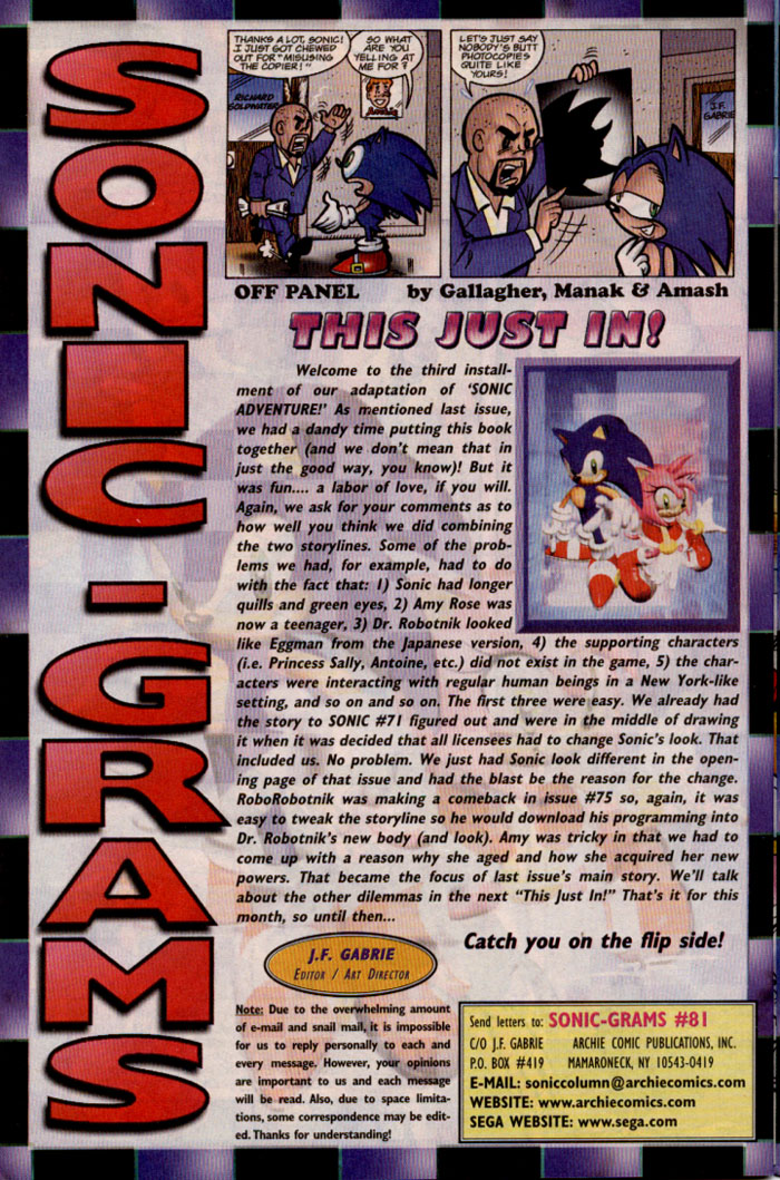 Sonic The Hedgehog (1993) 81 Page 21