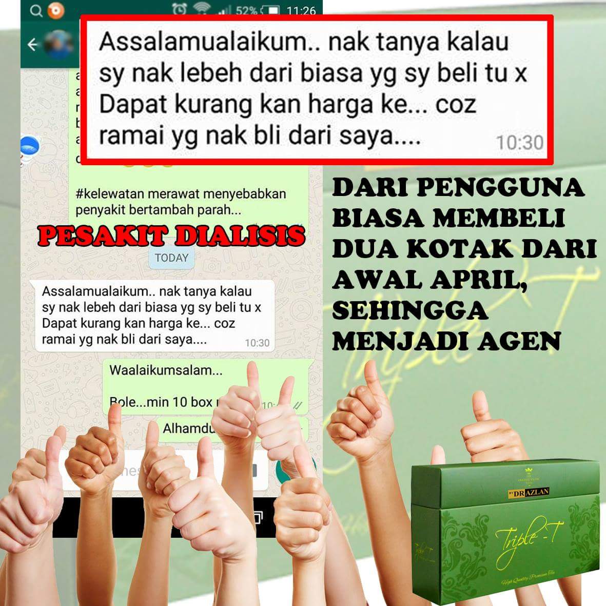 Triple T Premium Bydrazlan February 2016