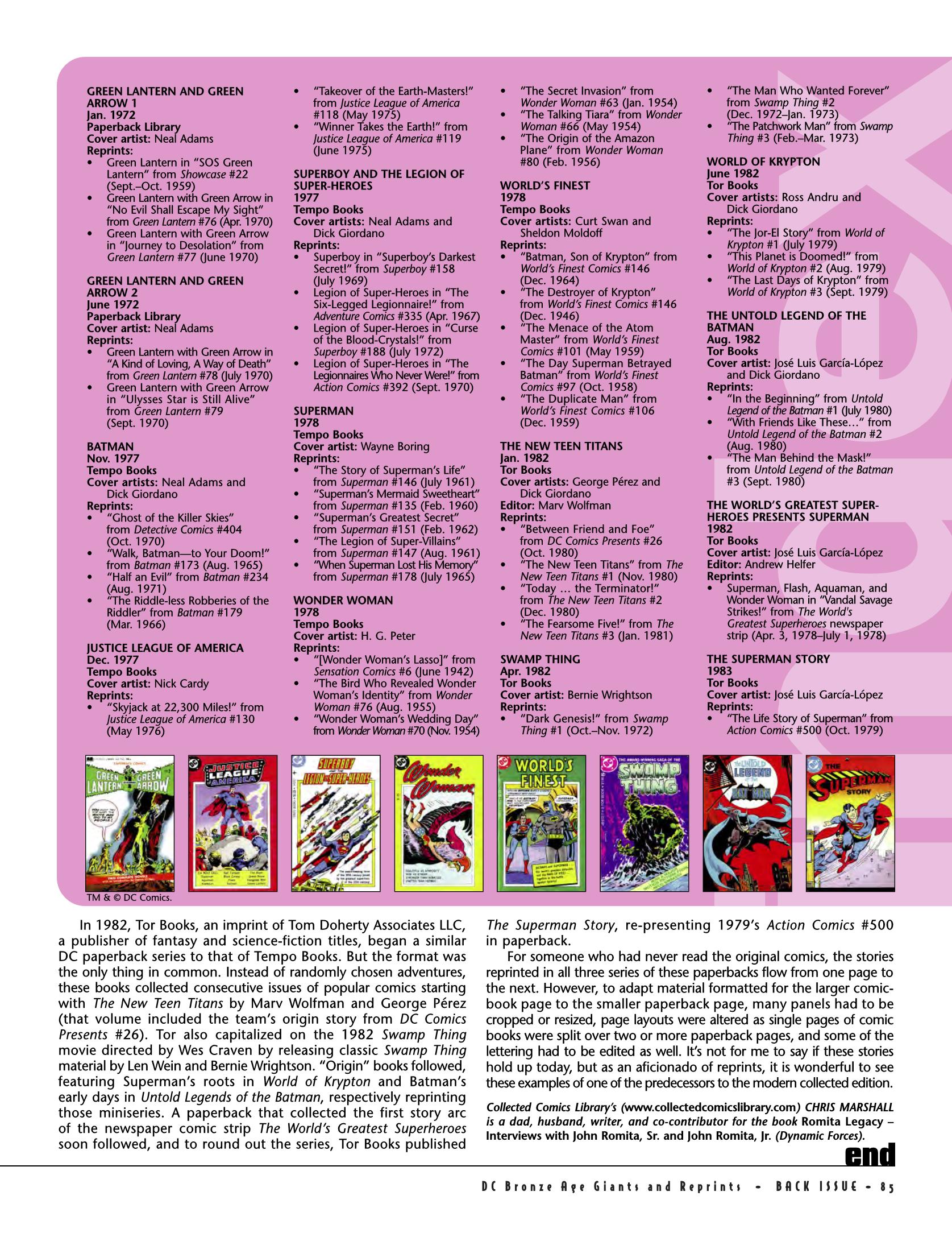 Read online Back Issue comic -  Issue #81 - 89