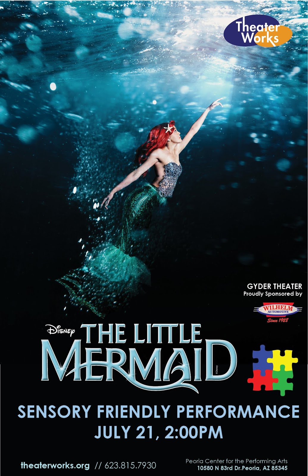 Autism Friendly Performance Of Disneys >> Phx Stages Theaterworks Presents A Sensory Friendly Performance Of Autism Friendly Performance Of Disneys >> Phx Stages Theaterworks Presents A Sensory Friendly Performance Of