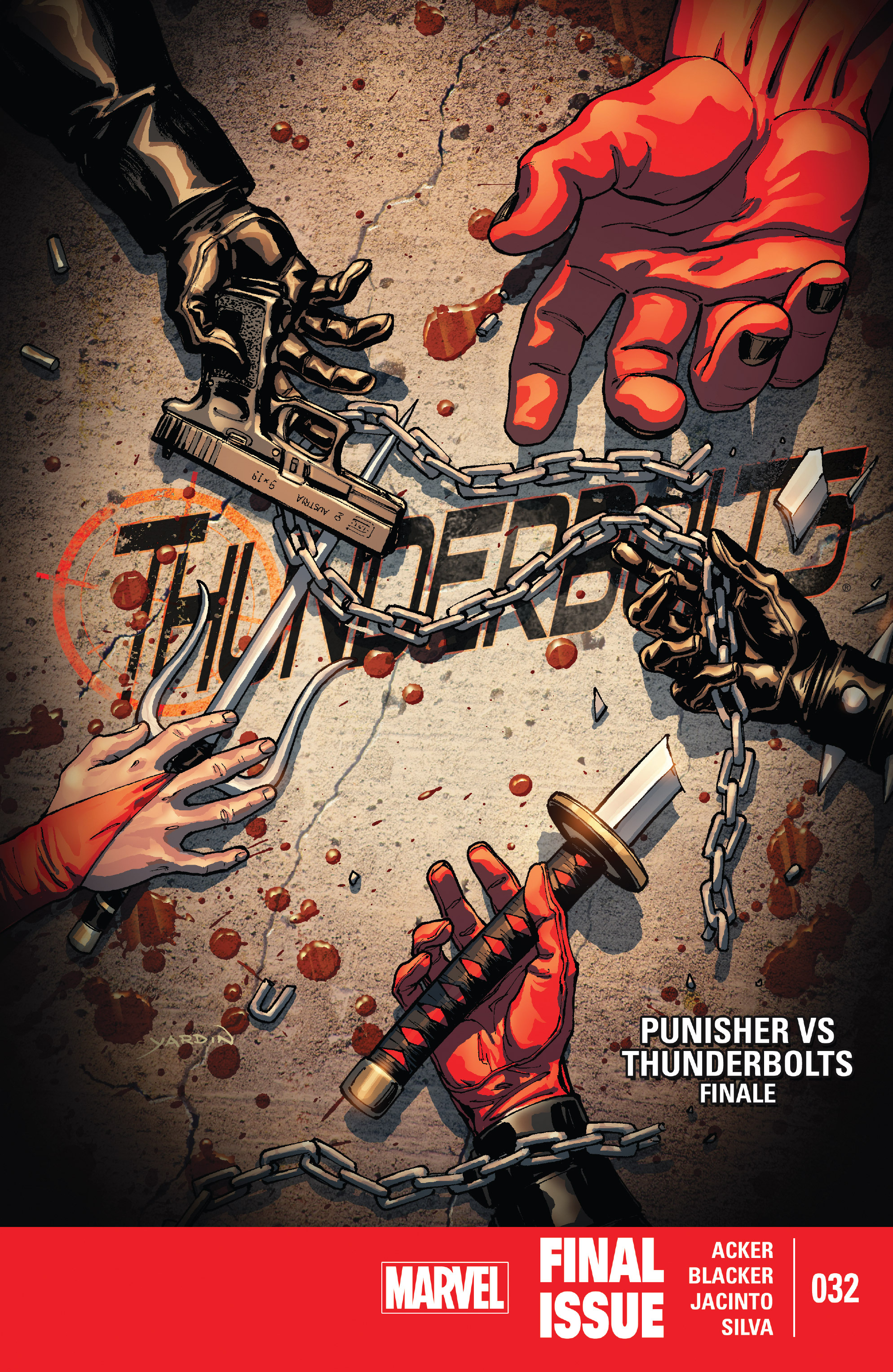 Read online Thunderbolts (2013) comic -  Issue #32 - 1