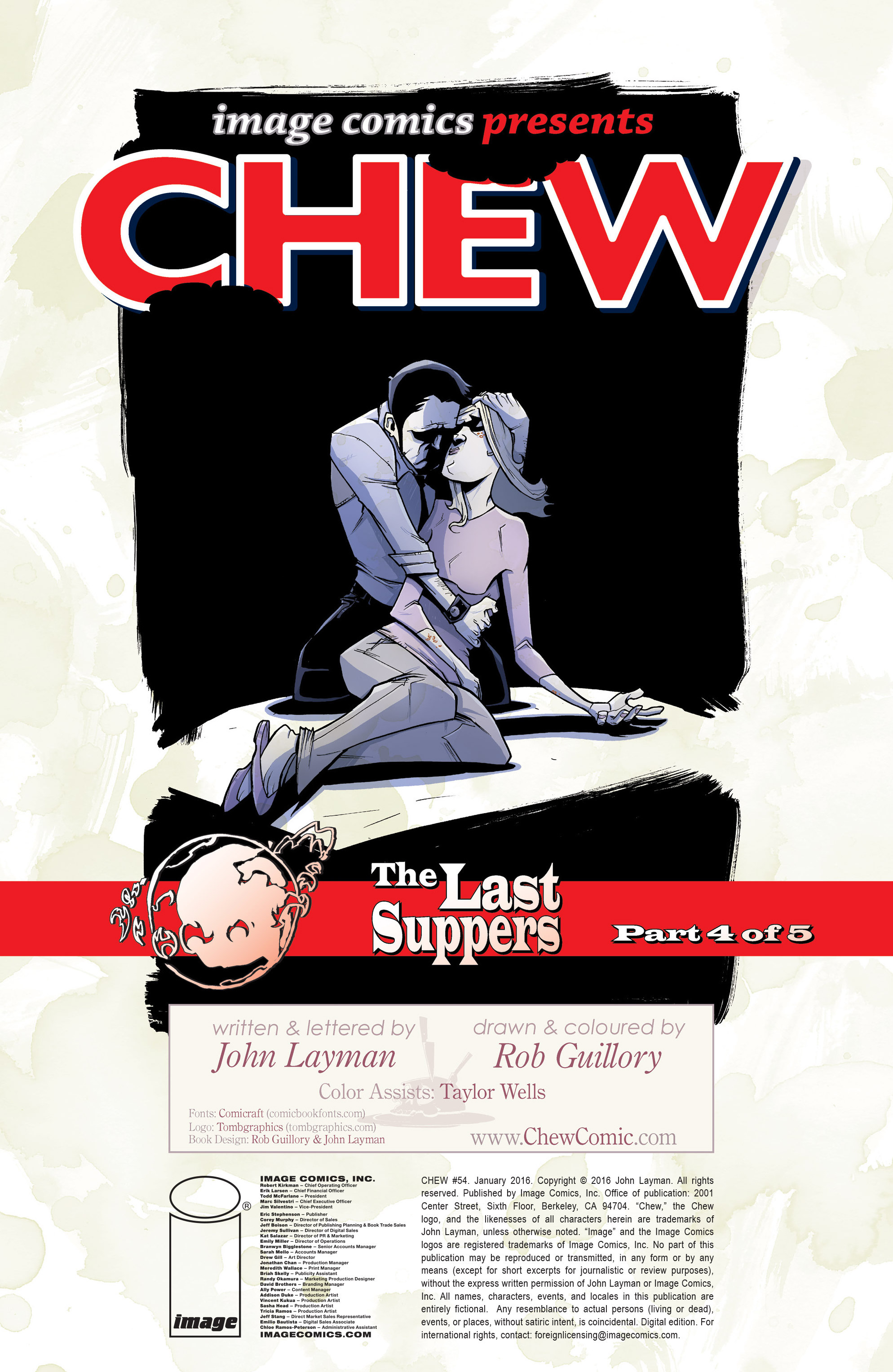 Read online Chew comic -  Issue #54 - 2