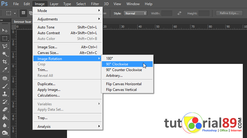 Cara Gampang Menciptakan Brosur Lipat 3 Dengan Photoshop Pendowo Cara Gampang Menciptakan Brosur Lipat 3 Dengan Photoshop Pendowo