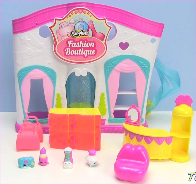 Shopkin World Shopkins Season 3 Fashion Boutique Playset with Exclusives