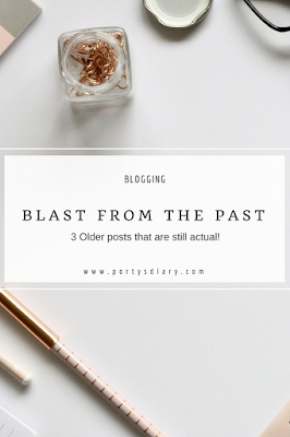 Blast from the past - 3 old posts that are still actual. Old content doesn't have to be outdated. From blogging tips to experiences as an immigrant.