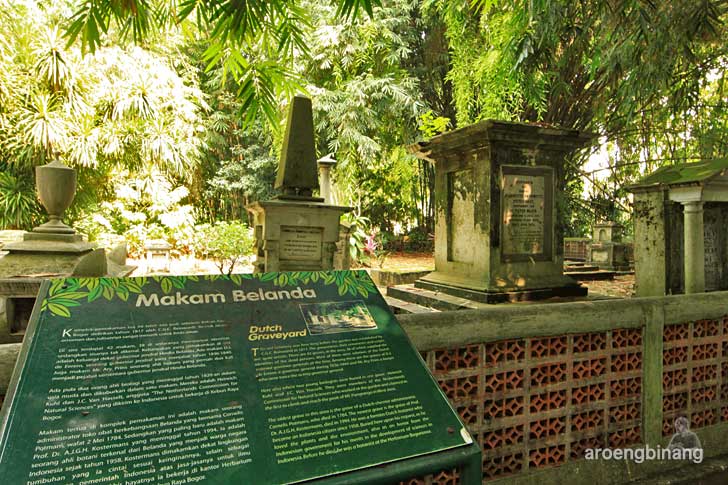 makam belanda kebun raya bogor