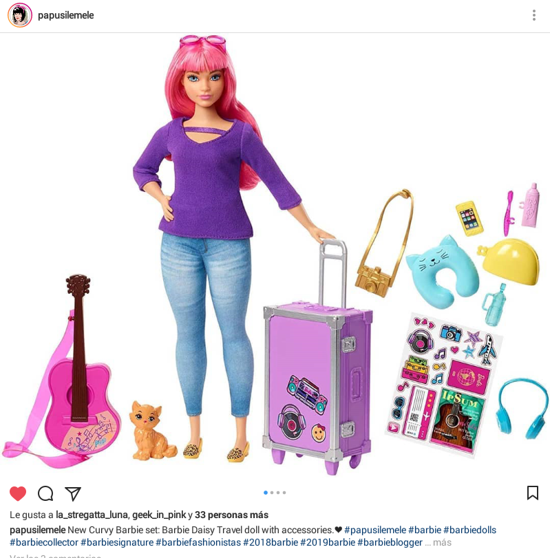 muñecas chelsea 2018