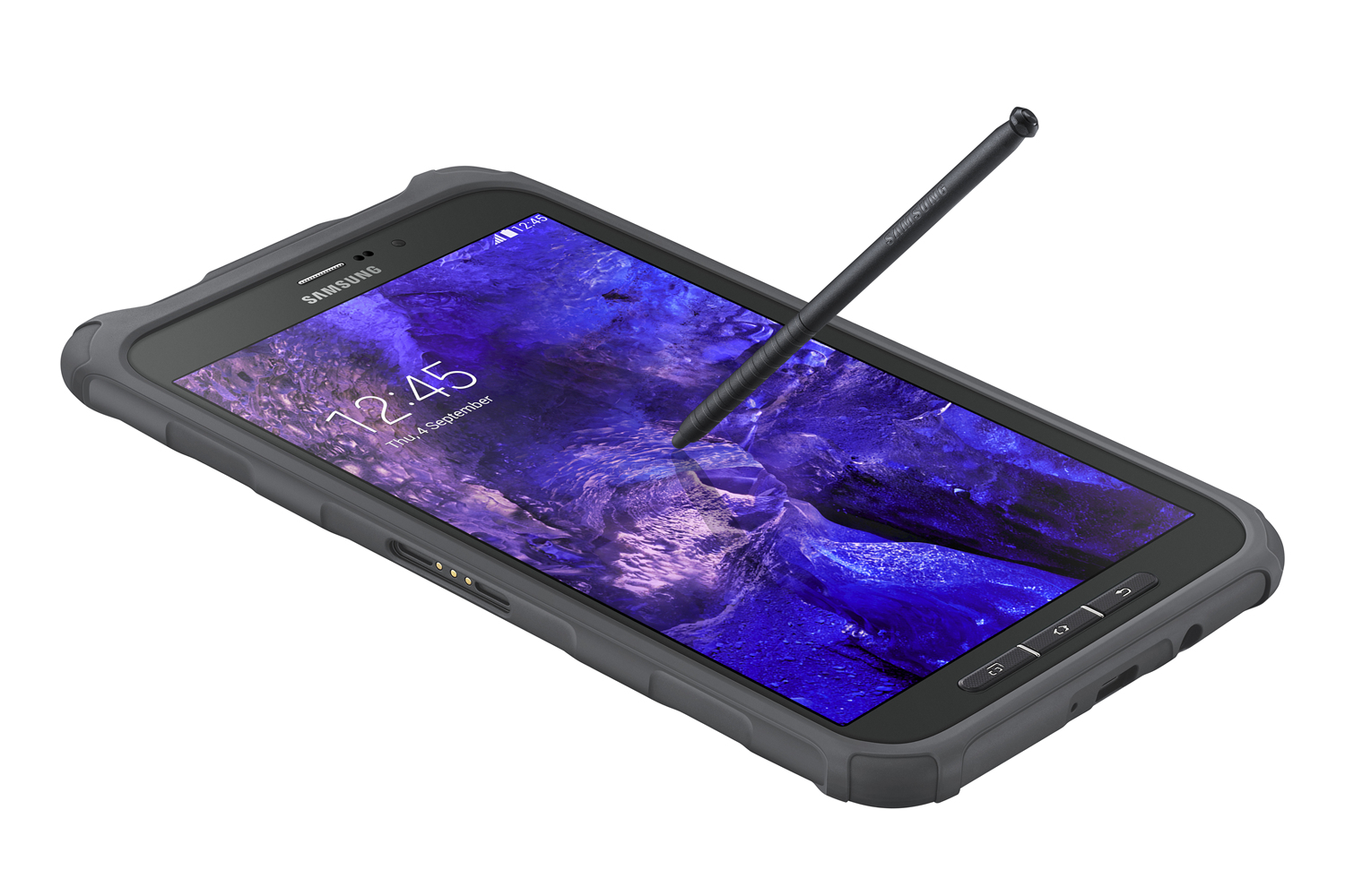MasHD : IFA 2014 - Samsung Galaxy Tab Active features a drop resistant body , and removable battery
