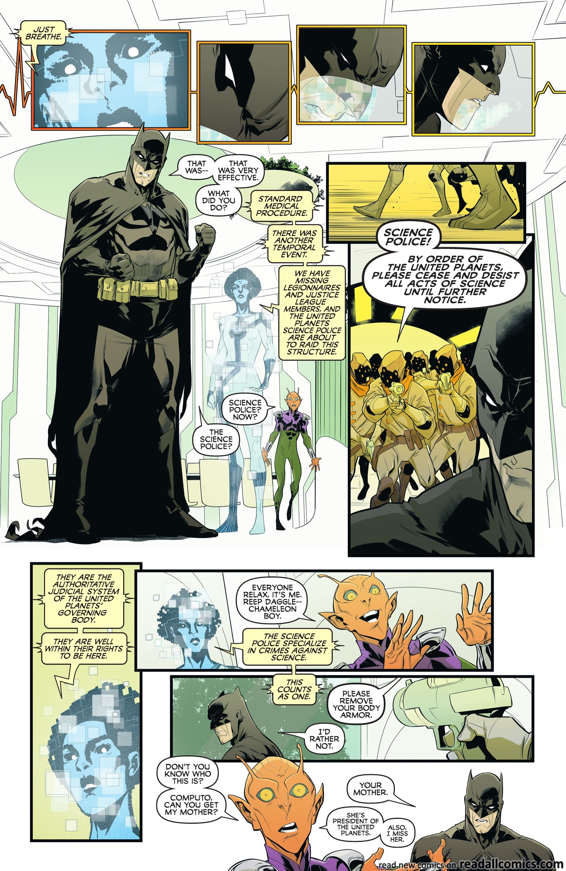 Justice League vs. the Legion of Super-Heroes Vol. 1 chapter 3 page 10
