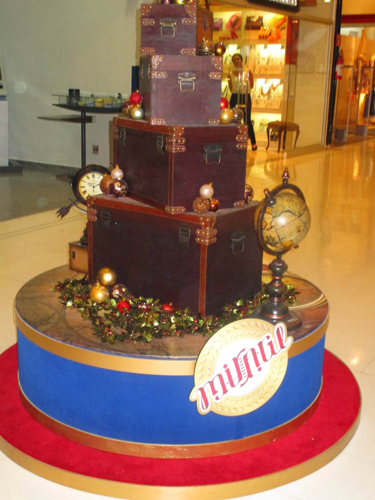 Alice Decoração de Natal Shopping Pátio Paulista