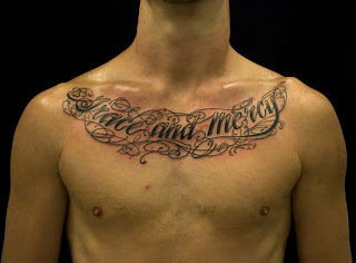 Tumblr Tattoo: Tattoos For Men On Chest Words