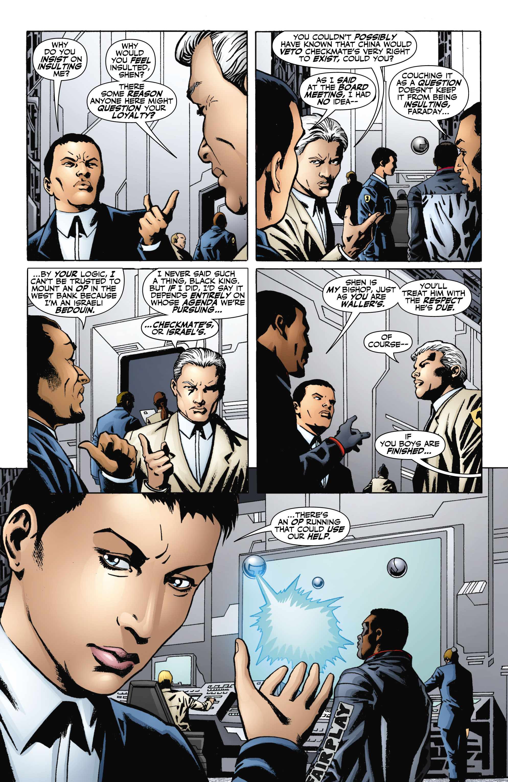 Read online Checkmate (2006) comic -  Issue #3 - 8