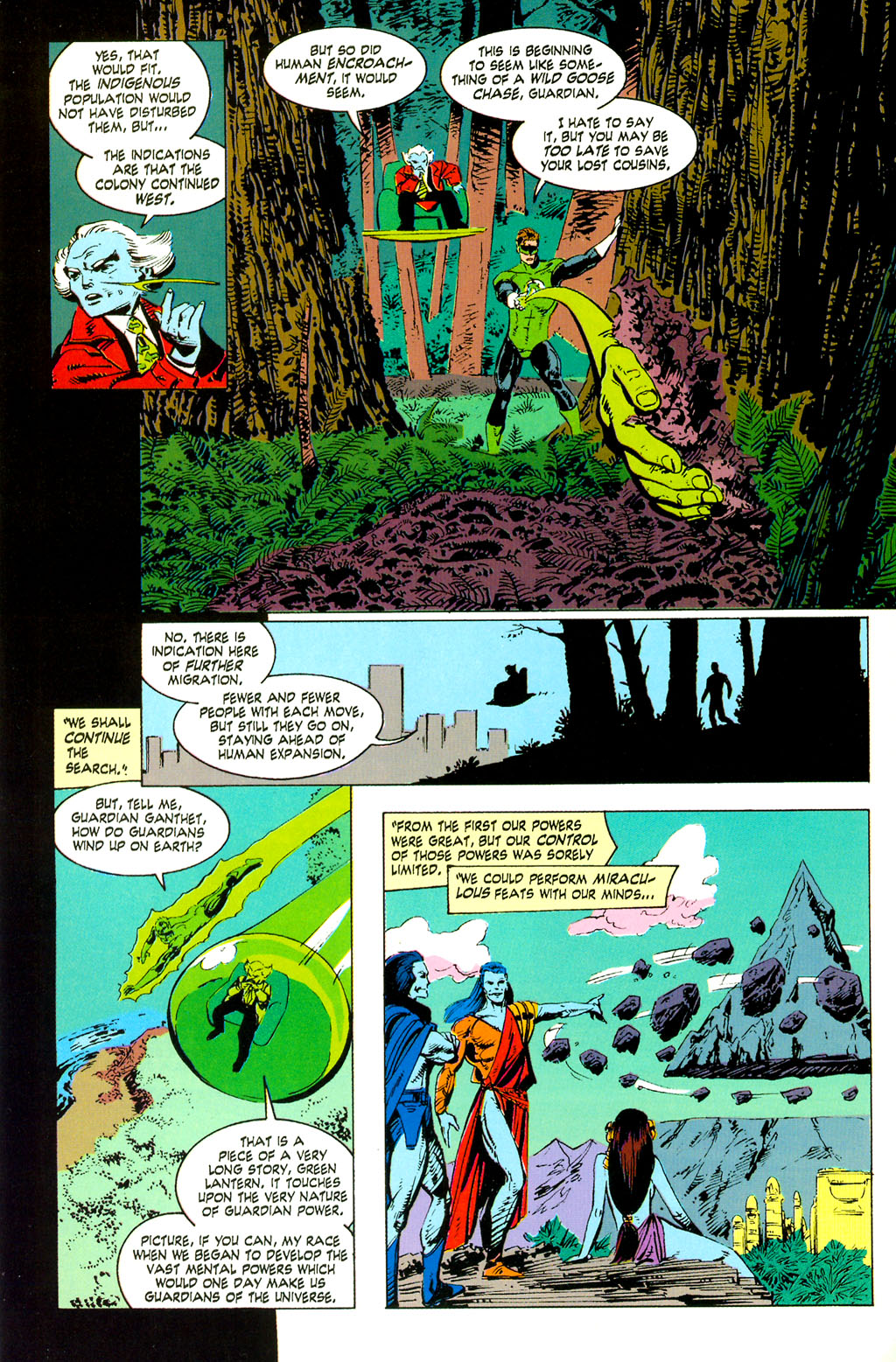 Read online Green Lantern: Ganthet's Tale comic -  Issue # Full - 14