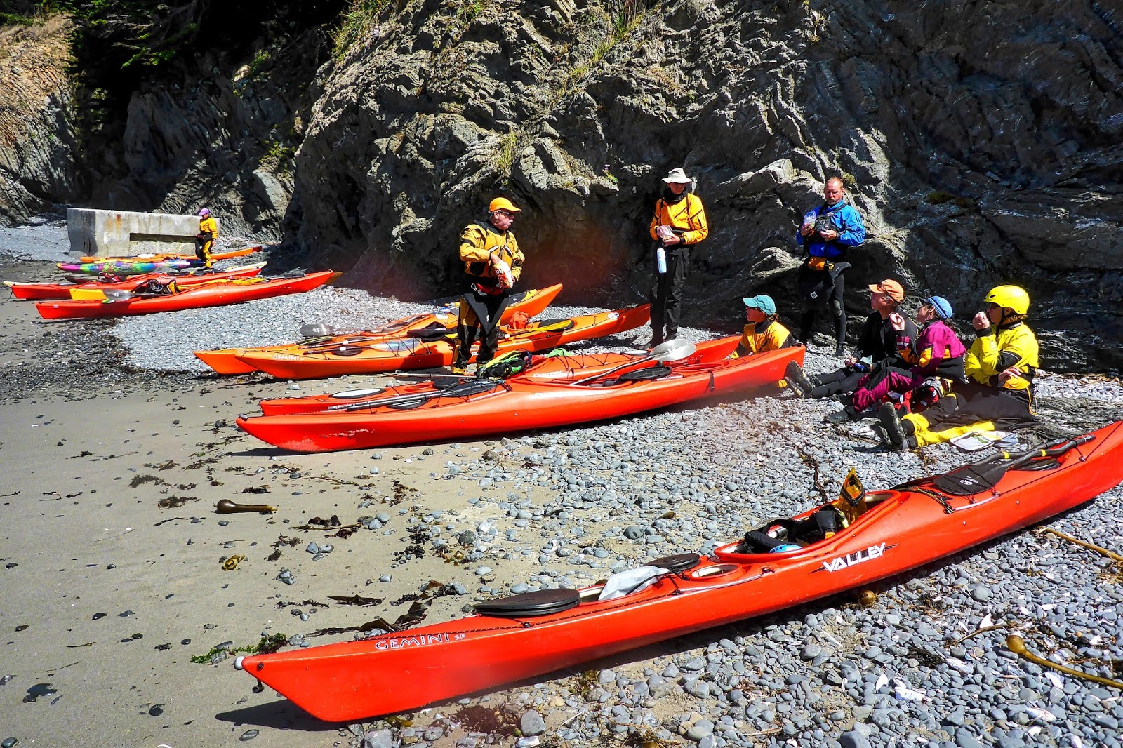 The Duffel Bag * Mendocino Coast Kayaking Day 1 Mendocino Headlands