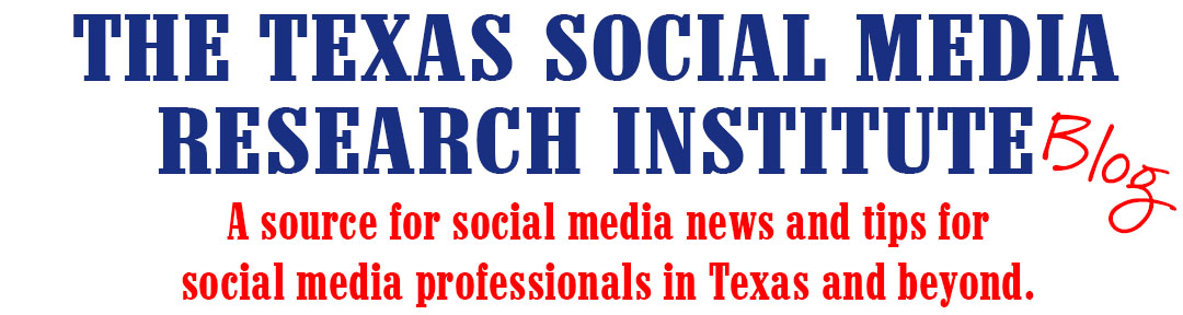 The Texas Social Media Research Institute (@TSMRI)