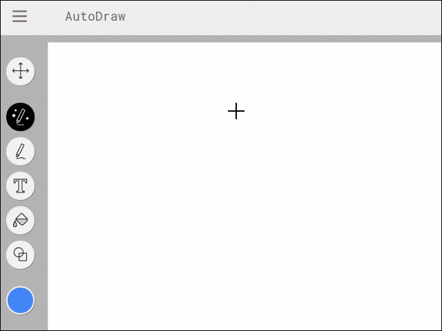 A.I. + Rough Drawing = Google Autodraw