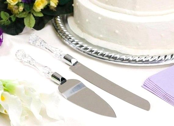 Bridal Accessories Including Cake Knives