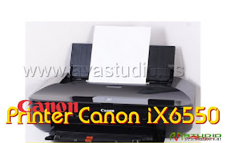 Cara Reset Printer Canon Pixma iX6550 (Waste Ink Tank/Pad is Full)