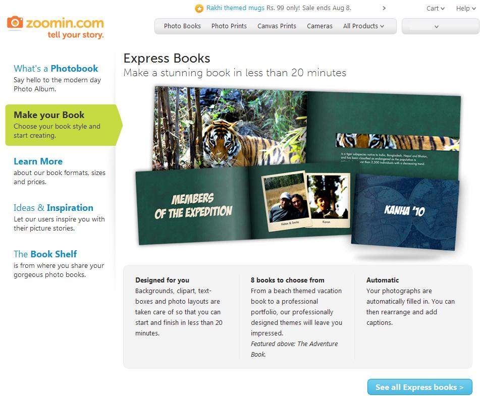 Happy Sampling..! ) Free Photo Book From Zoomin..!