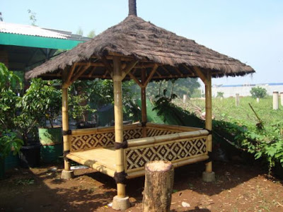 Tukang Taman Kalimantan Desain Gazebo / Saung