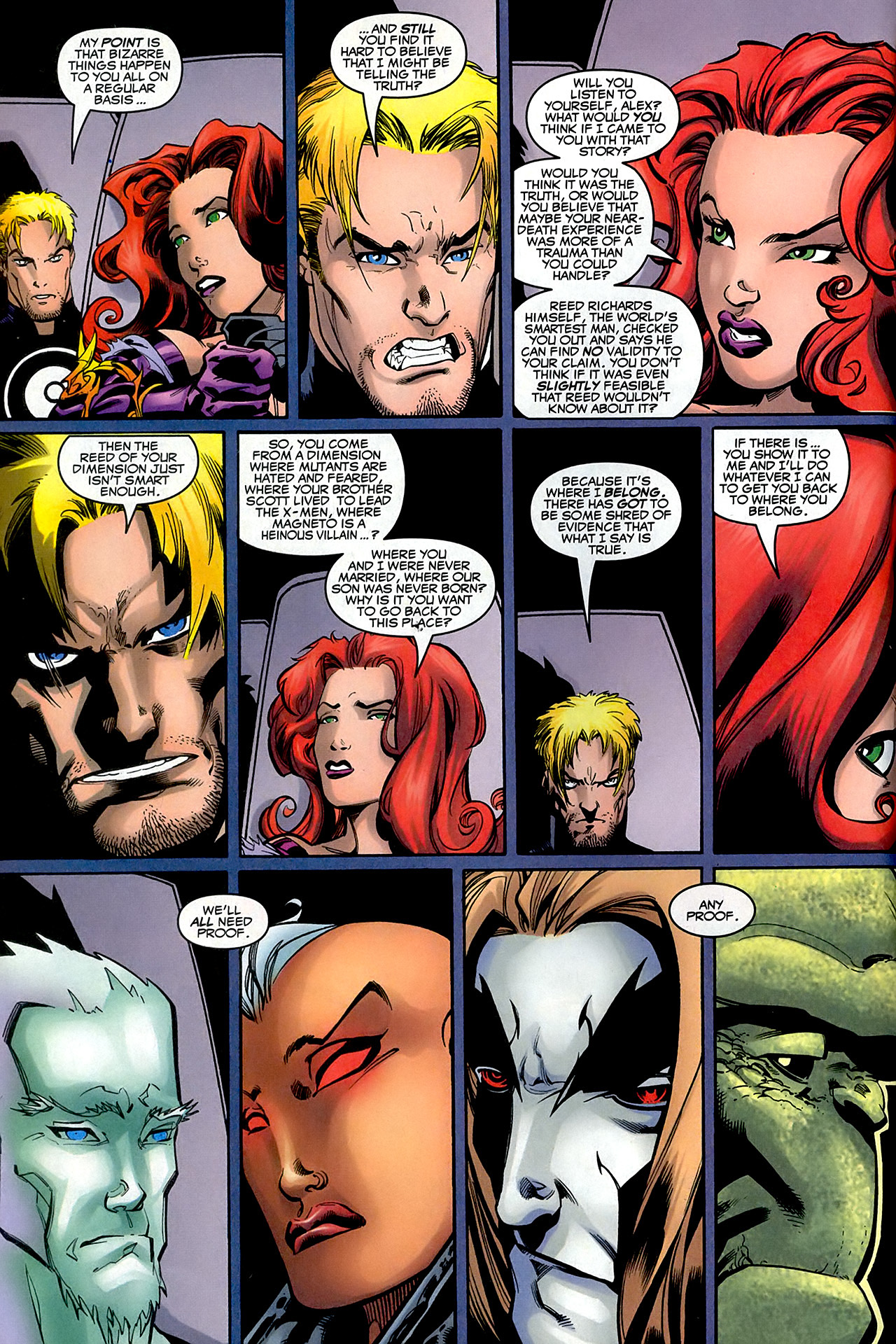 Read online Mutant X comic -  Issue #3 - 7