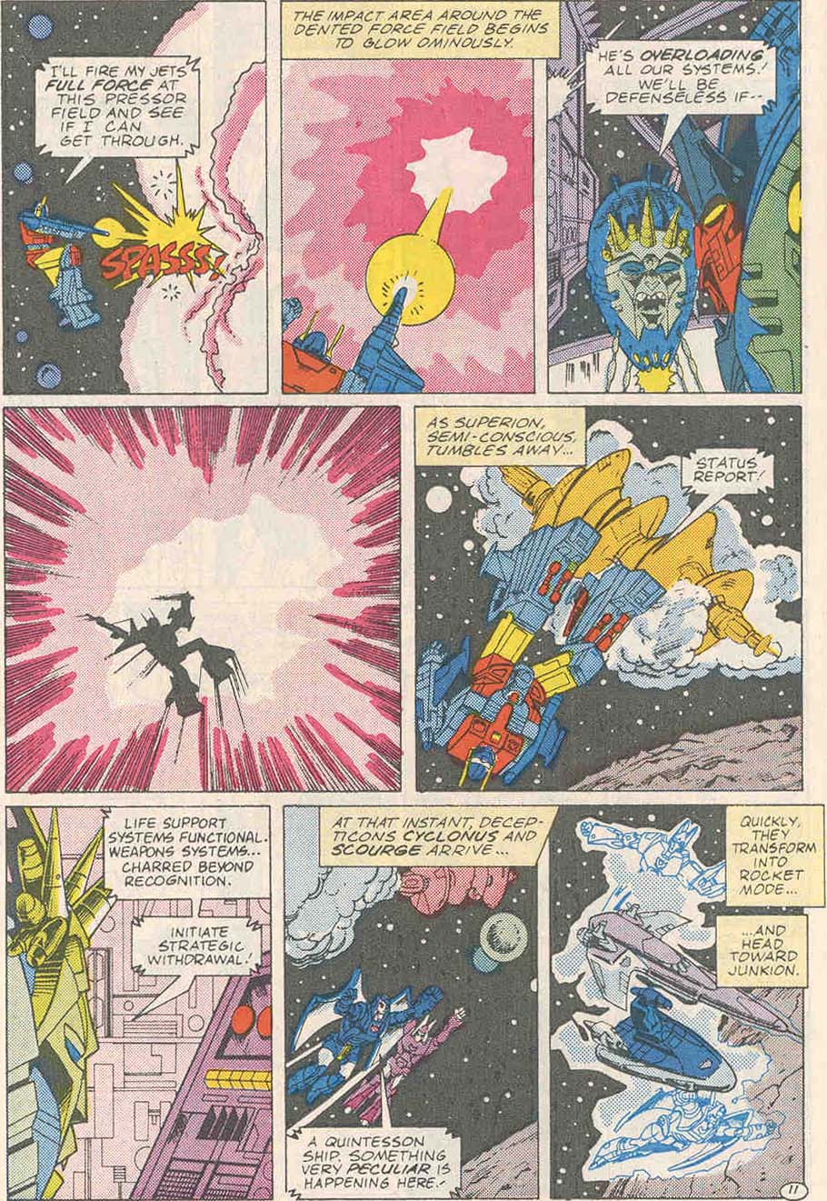 Read online The Transformers (1984) comic -  Issue #43 - 12