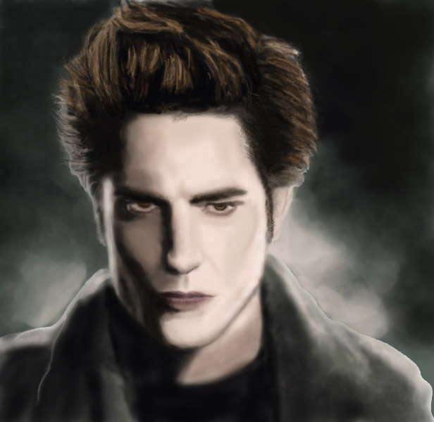 DIGITAL PAINTING OF EDWARD,TWILIGHT SAGA a2ztuts